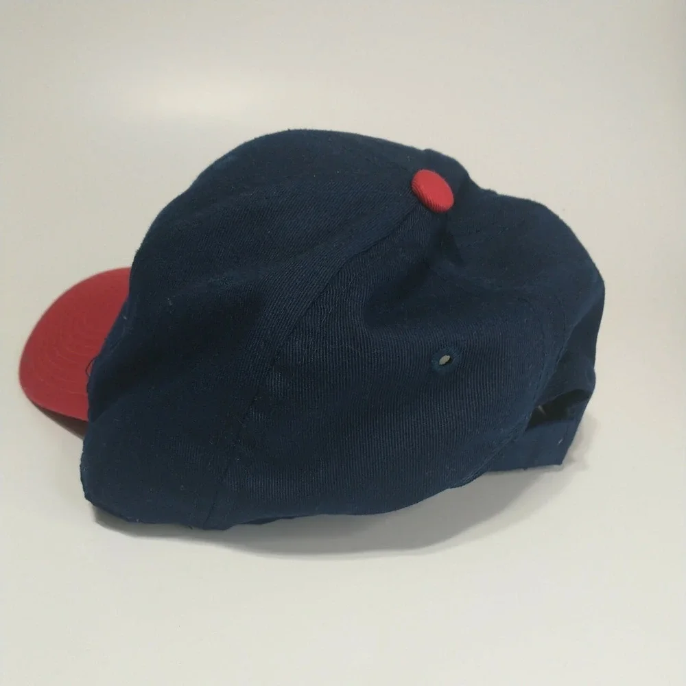 HTT Atlanta Braves MLB Baseball Cap Navy Blue Red Adjustable Hat USA Cotton